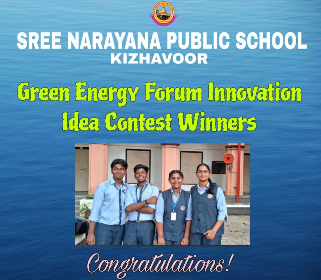 green energy forum innovation idea cotest 2025 winners